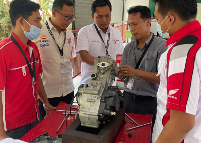 Tingkatkan Skill Kompetensi, Honda Sinsen Gelar Pelatihan Guru Modul Lanjutan untuk SMK Binaan