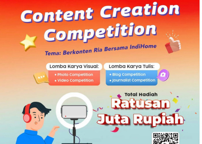 IndiHome Gelar Content Creation Competition Berhadiah Ratusan Juta Rupiah
