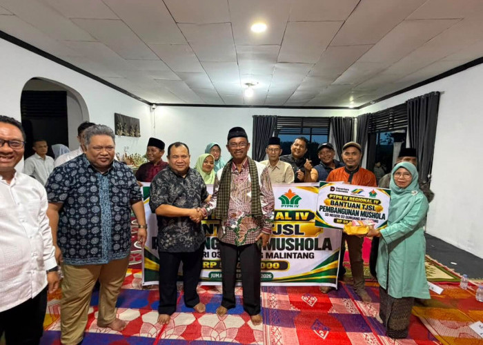 Dukung Pendidikan dan Karakte Siswa, PTPN IV Regional IV Bantu Pembangunan Mushola SDN 03 Gunuang Malintang 