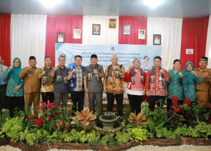 Bupati Tanjabbar Sambut Kunjungan Ketua Tim Klarifikasi Lomba Kelurahan Tingkat Regional