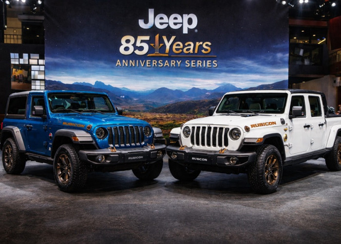 Jeep Rayakan 85 Tahun di IIMS 2026, Hadirkan Edisi Terbatas yang Bikin Ngiler Juragan!
