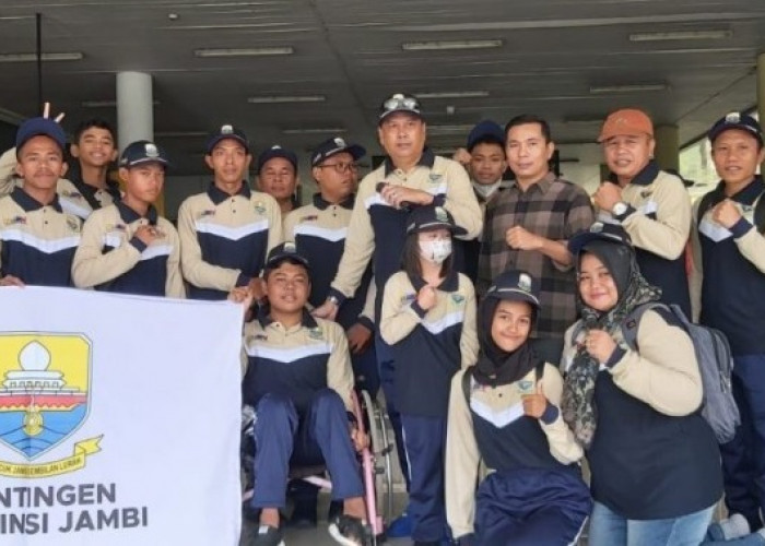 Lepas Kontingan 02SN ke Tingkat Nasional, Kadisdik Provinsi Jambi Harapkan Prestasi Terbaik