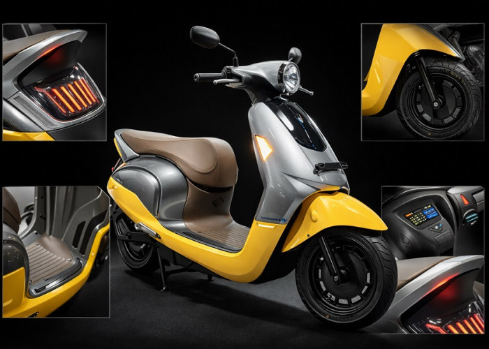 Tampil Kekinian, QT dan QT Pro Jadi Skuter Listrik Andalan Indomobil eMotor, Banderolnya Rp15 Jutaan!