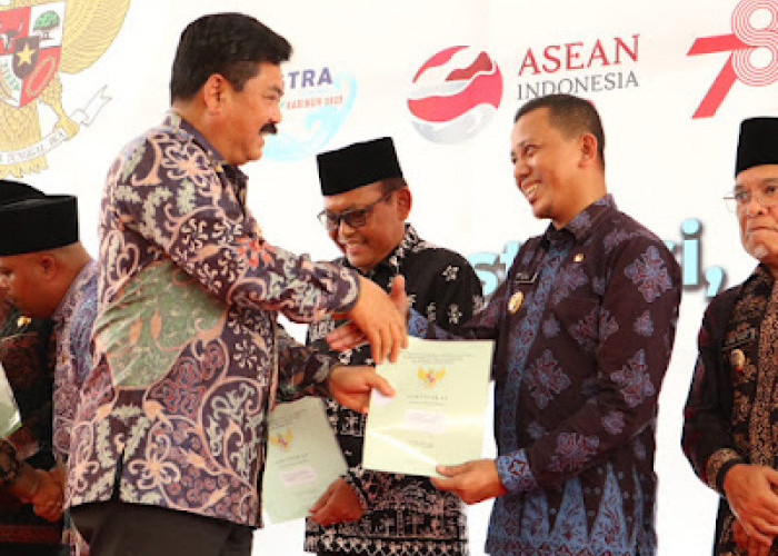 Pemkab Bungo Raih Penghargaan dari Kementerian ATR/BPN