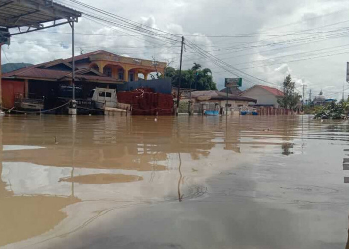 Bupati Tanjab Timur Romi Hariyanto Sampaikan Simpati Atas Musibah Banjir yang Melanda Provinsi Jambi