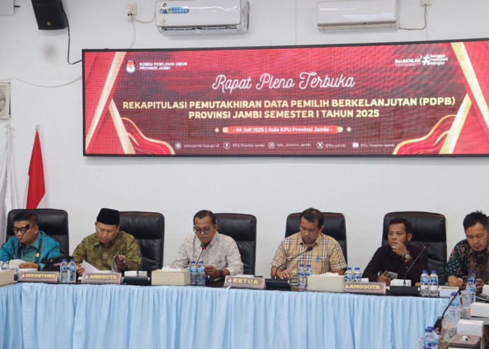 Gelar Pleno PDPB Semester I, KPU Himbau Masyarakat Pro Aktif laporkan Perubahan Data Pemilih