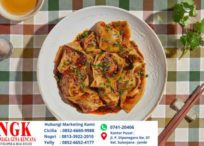 Resep Pangsit Rebus Chili Oil ala Restoran di Rumah