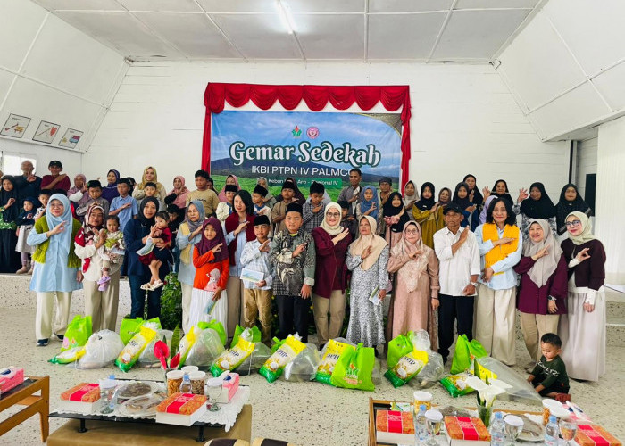 Gema Sedekah, IKBI PTPN IV Regional IV Sebar 50 Paket Plus 