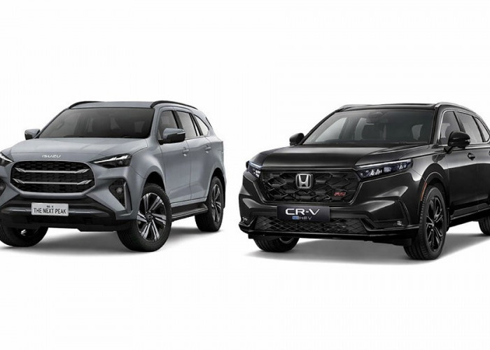 SUV Keluarga vs SUV Petualang, Perbandingan Honda CR-V dan Isuzu Mu-X 2026