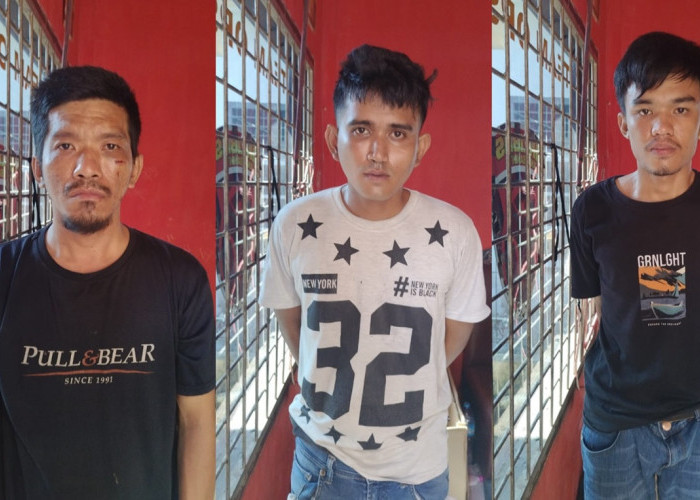 Bobol Tabungan Pemilik Toko, 3 Warga Kota Jambi Ditangkap Unit Reskrim Polsek Jelutung