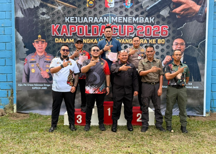 Kapolda Cup 2026 di Perbakin Jambi Diserbu Peserta! Bukti Olahraga Menembak Kian Diminati di Jambi