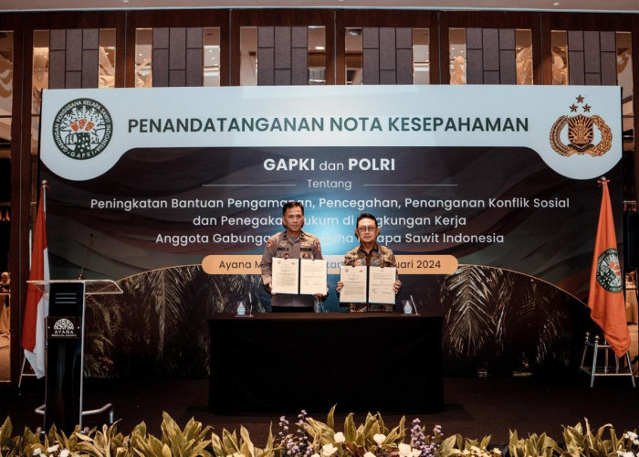 GAPKI dan Polri Saling Berkomitmen Memelihara Keamanan dan Kepastian Hukum di Industri Kelapa Sawit Indonesia