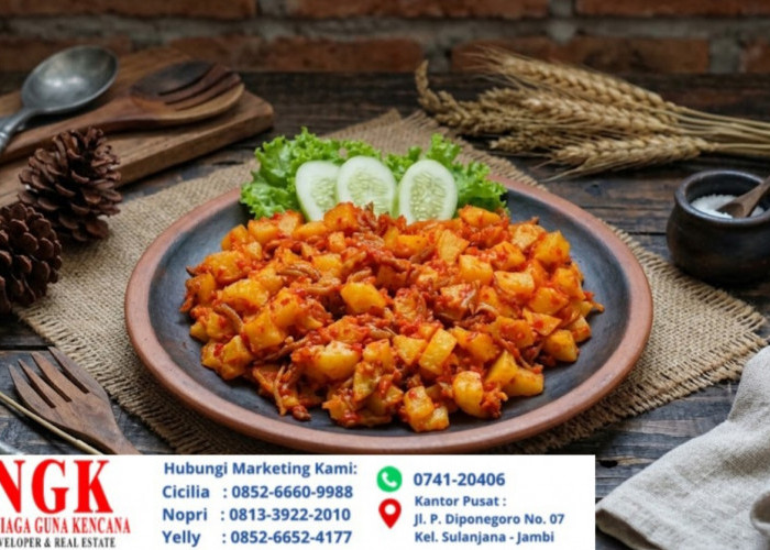 Resep Sambal Goreng Kentang Balado yang Tetap Renyah dan Berbumbu