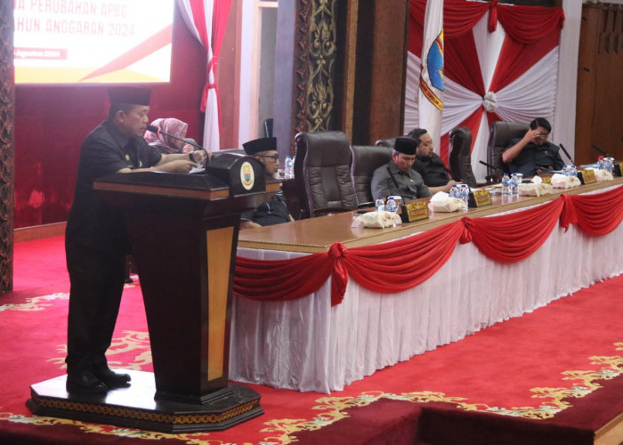 Gubernur Jambi Al Haris Sampaikan Nota Pengantar Ranperda Perubahan APBD 2024