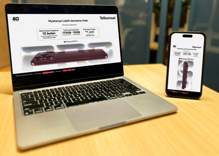 iPhone 18 Pro Kini Tersedia di Telkomsel, Ada Paket Halo Bayar 12 Bulan untuk 24 Bulan