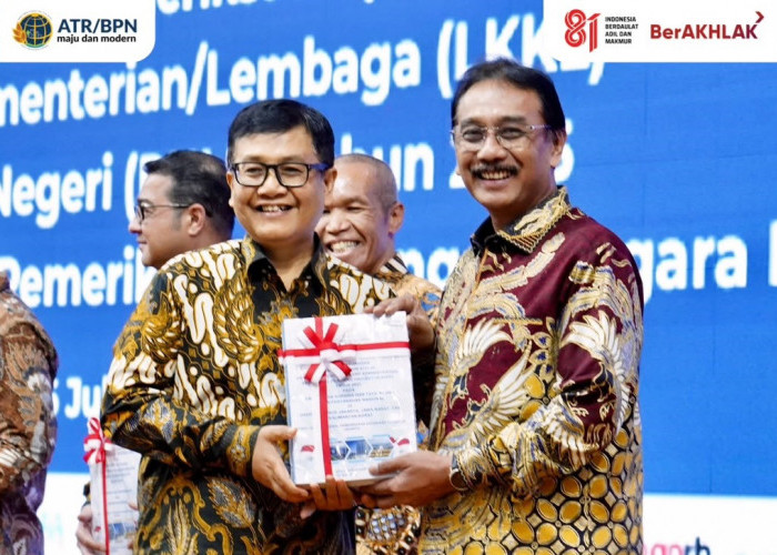 Tahun 2026 Kementerian ATR/BPN Kembali Peroleh Predikat WTP dari BPK RI