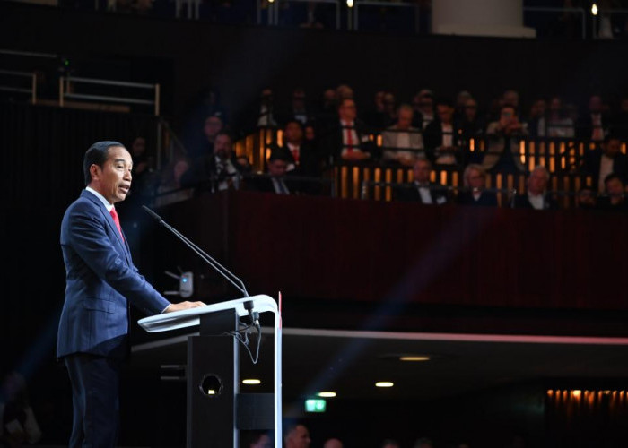Candaan Jokowi saat Berpidato di Singapura, Singgung Soal Pilpres