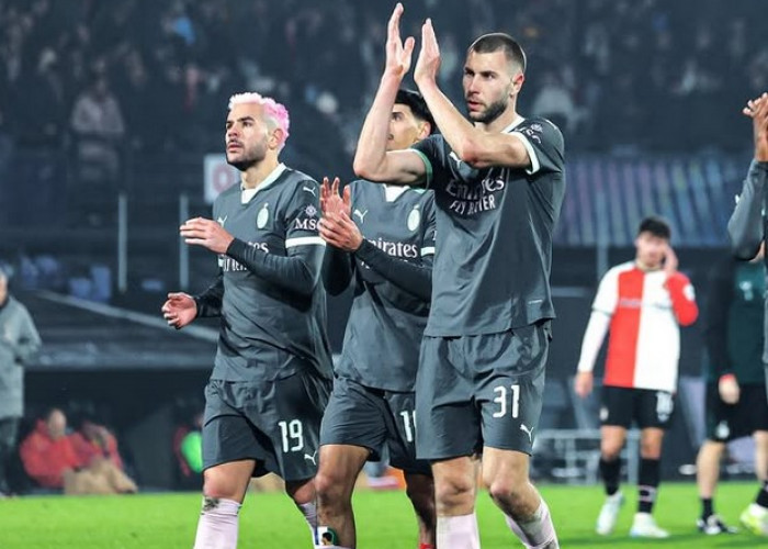 Hasil Liga Champions: AC Milan Tumbang 0-1 di Markas Feyenoord, Misi Berat di Leg Kedua!