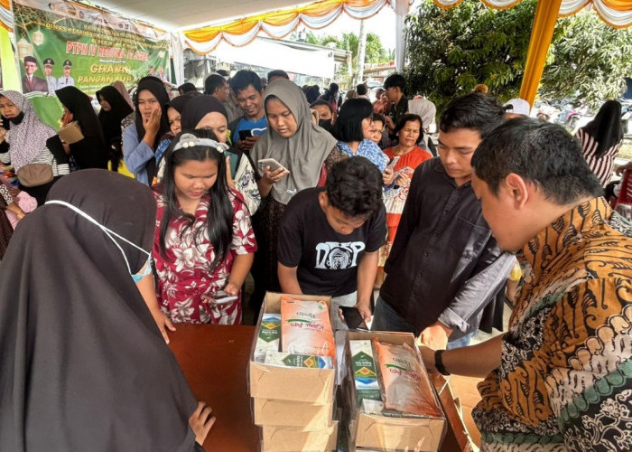 Gerakan Pangan Murah, PTPN IV Regional IV Sebar Humpers Gratis 