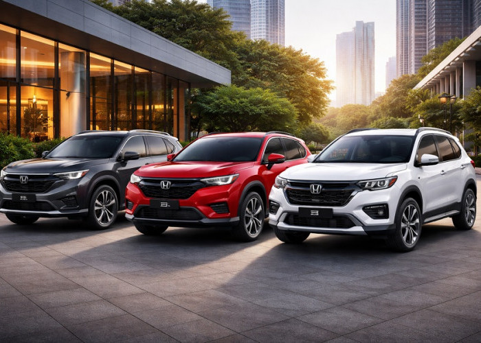 Bingung Pilih Honda CR-V, HR-V, atau BR-V? Ini Perbedaan Harga, Fitur, dan Teknologinya