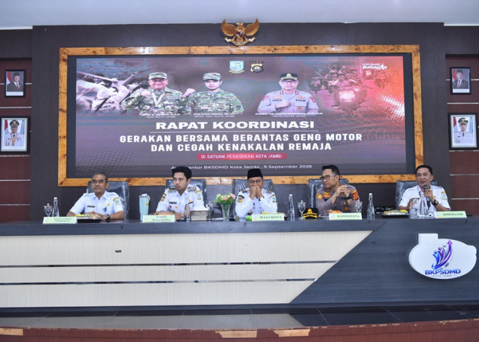 Tekan Aksi Berandalan Bermotor,  Pemkot Jambi Bidik Anak di Bawah Umur