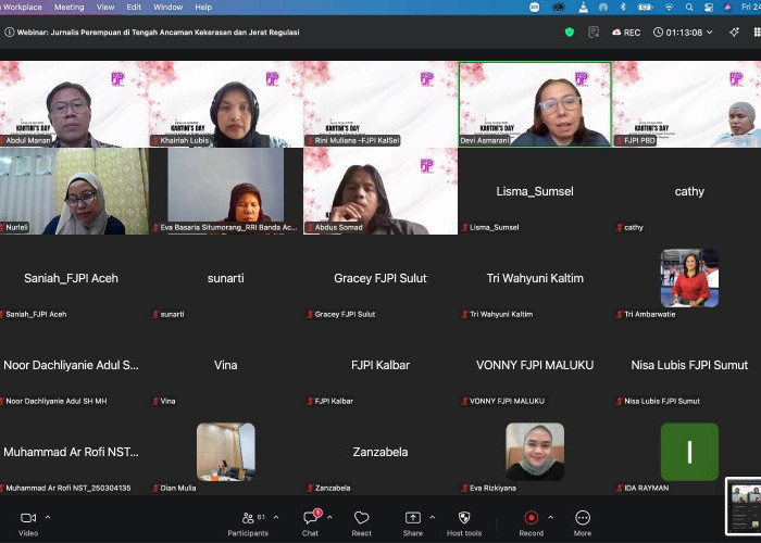 Jurnalis Perempuan di Tengah Ancaman Kekerasan dan Jerat Regulasi