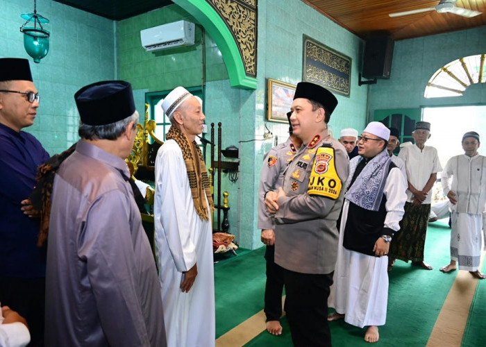 Lewat Salat Jumat Keliling, Ini Pesan yang Disampaikan Kapolda Jambi soal Keamanan Warga