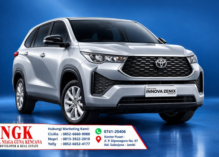  Toyota Resmi Rilis Kijang Innova Zenix Edisi 2026: Pakai T Intouch Remote dan Baterai Lithium Baru