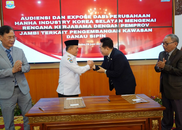 Ini Harapan Gubernur Jambi Al Haris Setelah Danau Sipin Dilirik nvestor dari Korea Selatan