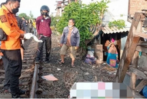 Tewas Tertabrak Kereta Api, Kondisi Kakek di Surabaya Mengenaskan