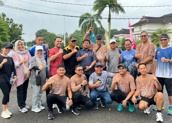 Semarak Jalan Santai HUT ke-69 Provinsi Jambi, SKK Migas PetroChina Bagikan 8 Unit Sepeda