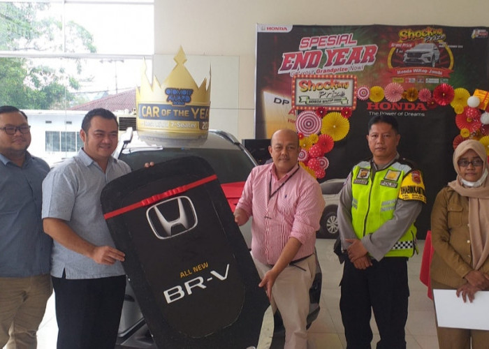 Konsumen Honda Wiltop Raih Grand Prize 1 Unit Honda BRV