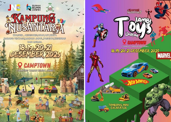 Serunya Kampung Nusantara 2025 di Jambi, Kuliner, Budaya, hingga Satwa Lucu Jadi Satu