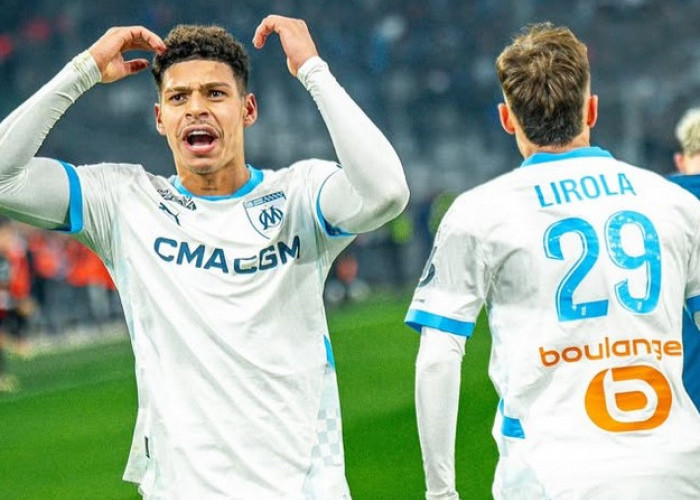 Hasil Ligue 1: Marseille Kalahkan Lyon 3-2, Gol Menit Akhir Jadi Penentu