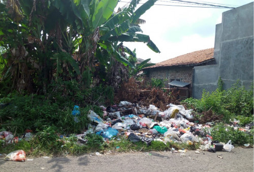 Lahan Kosong di Tambak Sari Jadi Tempat Pembuangan Sampah, Warga Terganggu, Lurah Bilang Begini