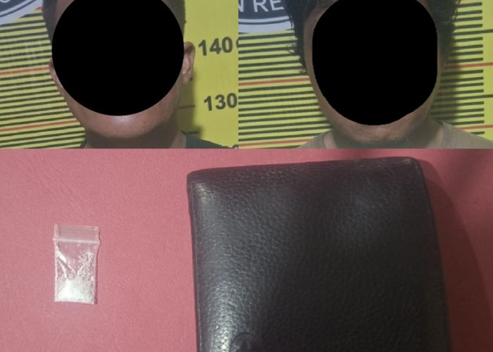 Polres Bungo Gerebek Pondok Kampung Lubuk! Dua Pria Diamankan, Ada Sabu dalam Dompet Hitam