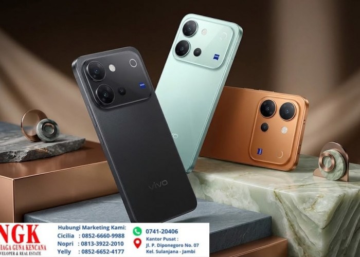 Vivo V80 Resmi Rilis Dengan Berbagai Varian Warna, Warna Orange Mirip Banget Sama iPhone 17 Pro?