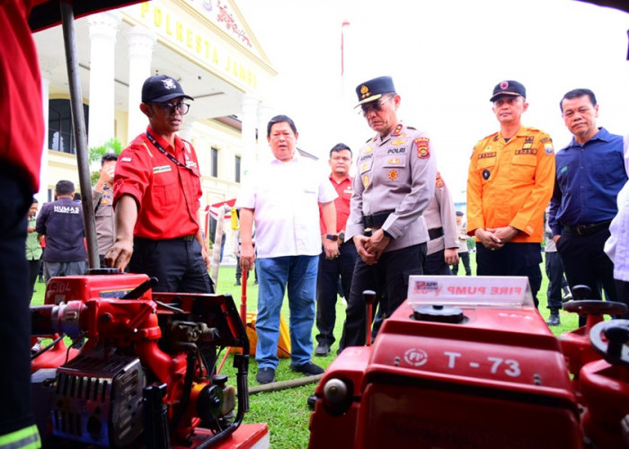 Siaga Karhutla 2026! Kapolda Jambi Turun Langsung, Warning Keras: Respons Harus Cepat dan Terukur!
