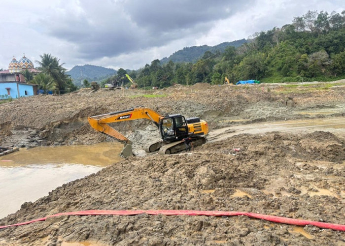 Bongkar Jaringan Lintas Sumatera! 7 Pelaku PETI di Merangin Ditangkap, Excavator Disita