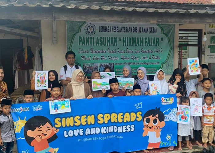 Penuh Makna! Sinsen Honda Gelar ‘Spread Love dan Kindness’ untuk Anak Yatim