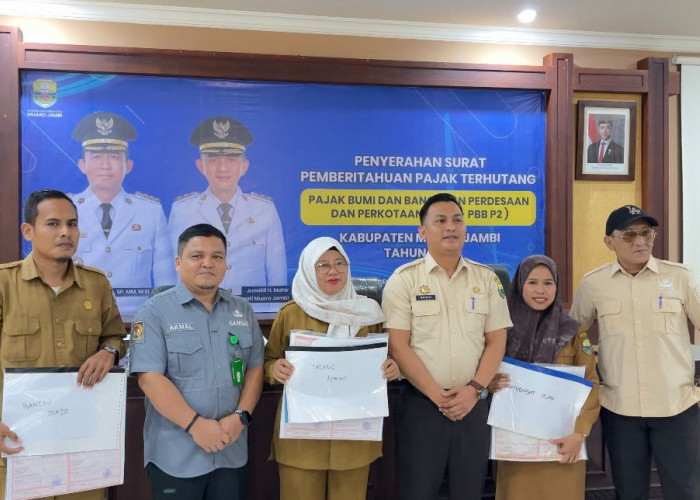 Kejar Target Rp14,6 Miliar, BPPRD Muaro Jambi Sebar 90 Ribu SPPT PBB-P2 2026