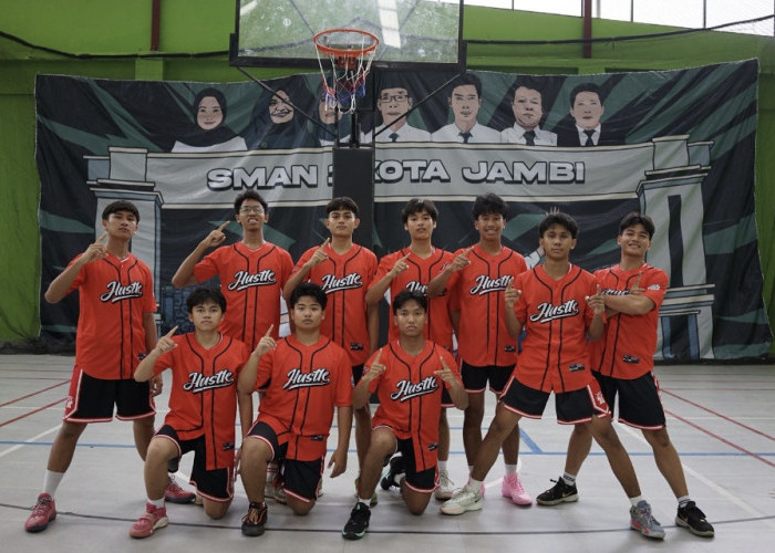 Jadi Penutup Roadshow DBL Jambi, Tim Basket Putra SMAN 1 Pasang Mental Juara Hadapi DBL 2026