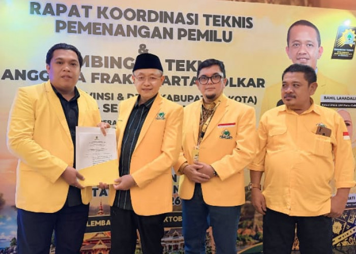 Hutri Randa Resmi Jabat Ketua Golkar Sungai Penuh Periode 2026-2031 