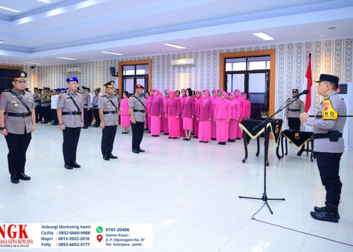 Kapolda Jambi Pimpin Sertijab, Ini Sosok yang Kini Menjabat Dirreskrimsus dan Dirpolairud
