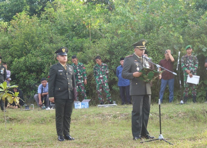 Pimpin Upacara Pemakaman Prajurit Secara Militer, Dandim 0416/Bungo Tebo: TNI Kehilangan Seorang Anak Bangsa 
