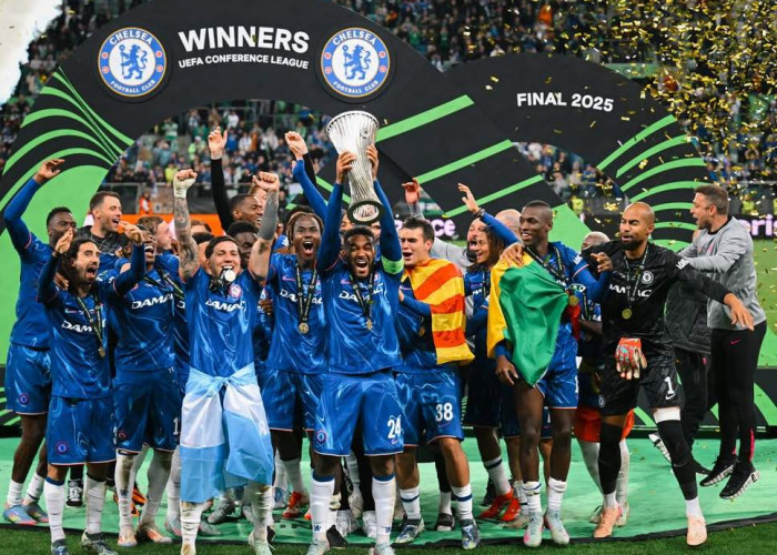 Hasil Final Liga Konferensi Eropa: Chelsea Bungkam Real Betis 4-1 dan Angkat Trofi