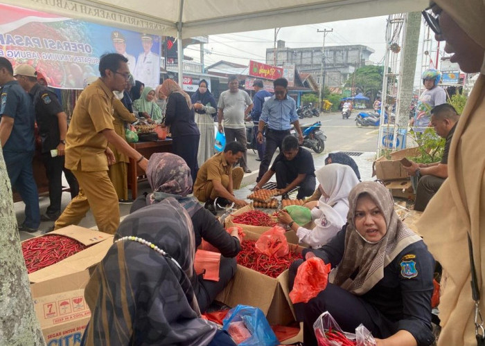 Operasi Pasar Murah, Diskoperindag Tanjab Barat Siapkan 500 Kg Cabe Merah dan 3.000 Telur