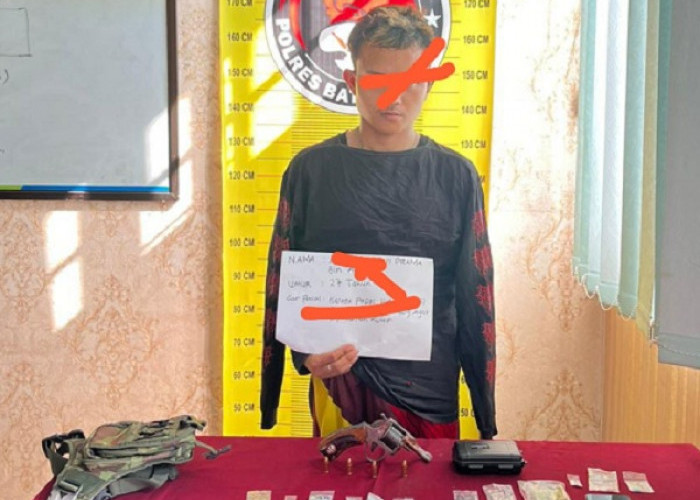 Nekat Todong Polisi Pakai Revolver! Pengedar Sabu Jaringan Lapas Jambi Roboh di Tangan Tim Kuda Hitam