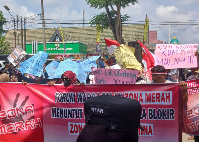 Akhirnya! Demo Zona Merah Berbuah Kesepakatan, DPRD dan Pemkot Jambi Surati Presiden