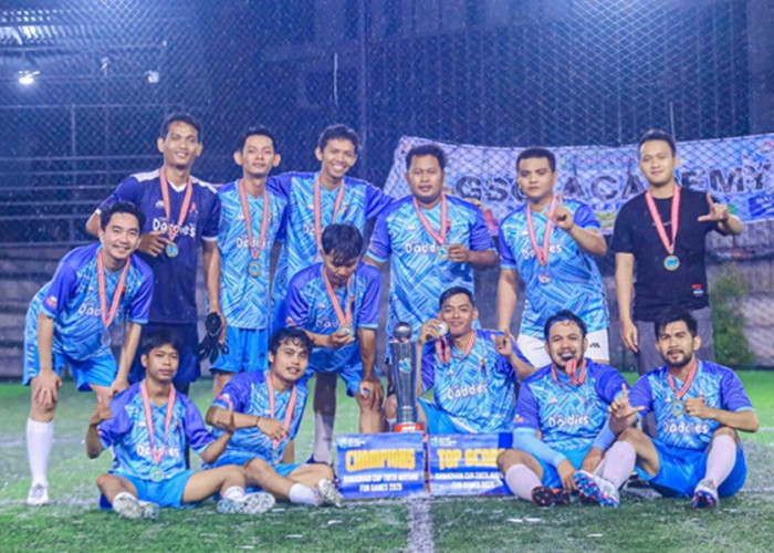 Tirta Mayang FC Juara 'Tirta Mayang Ramadhan Fun Games 2025', Erza Kurniawan Top Skor